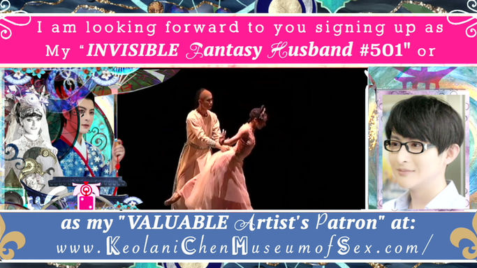 3_"Story of Cinderella for my 501 Fantasy Husbands" by master artist Keolani Aalai Chen